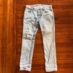 Men’s Acne Studios North Marble Wash Jeans 33 x 30